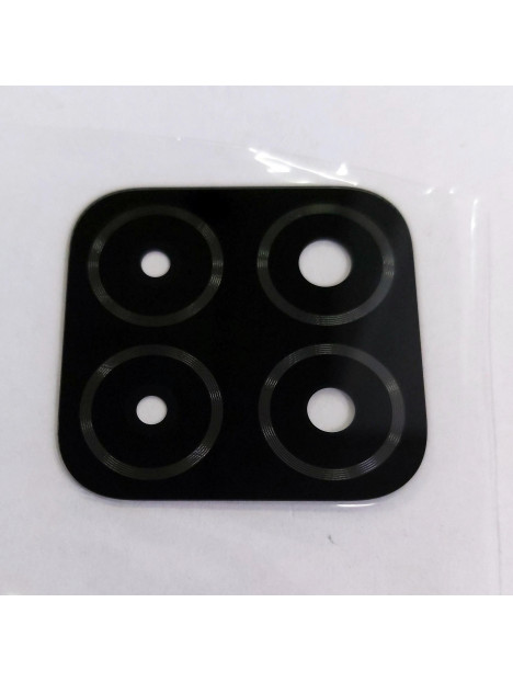 Cristal camara negro para Huawei Honor X8 calidad premium