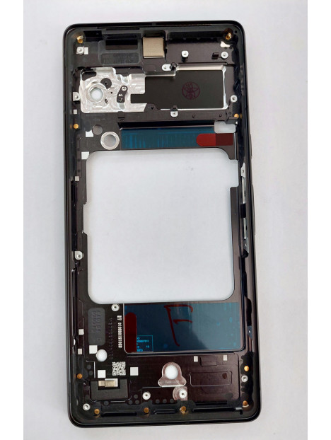Carcasa trasera o marco trasero negro para Google Pixel 7 calidad premium