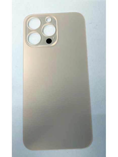 Tapa trasera o tapa bateria dorada para IPhone 14 Pro Max facil instalacion