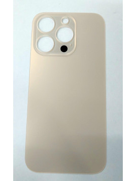 Tapa trasera o tapa bateria dorada para IPhone 14 Pro facil instalacion