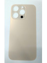 Tapa trasera o tapa bateria dorada para IPhone 14 Pro facil instalacion