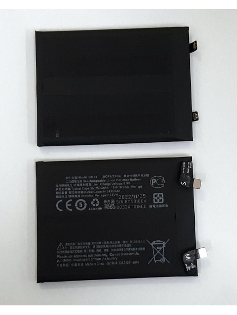 Bateria BM58 2500mAh para Xiaomi Mi 11T Pro 5G