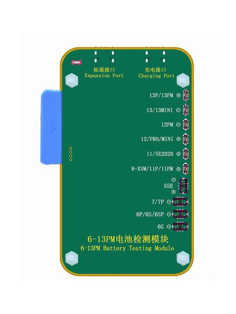 Modulo testeo de bateria para IPhone 6-13PRO Max para JC V1S PRO y JC pro1000s
