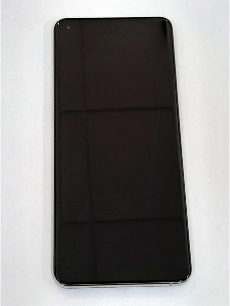 Pantalla lcd para Oppo Find X5 Pro CPH2305 mas tactil negro mas marco plata calidad premium