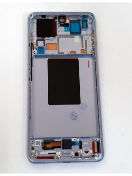 Pantalla lcd para Xiaomi MI 12 Pro 5G mas tactil negro mas marco azul calidad premium