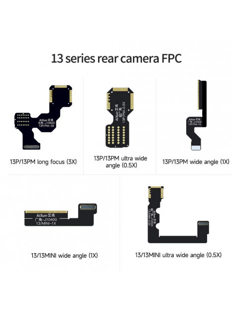 Flex FPC sin componentes para gran ultra angular 0.5x iPhone 13 y 13 Mini JC Aixun