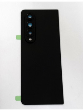 Tapa trasera o tapa bateria negra para Samsung Galaxy Z Fold 4 F936 mas cubierta camara