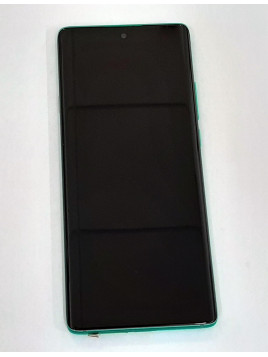 Pantalla lcd para TCL 20 Pro 5G mas tactil negro mas marco verde calidad premium remanufacturado