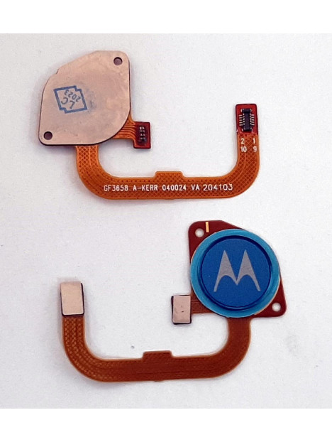 Flex boton home azul para Motorola Moto G Play 2021 calidad premium