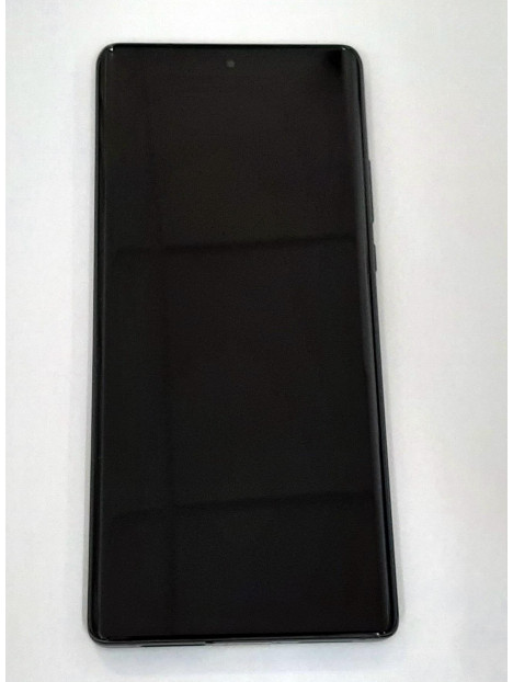 Pantalla lcd para Motorola Moto Edge 30 Ultra 5D68C21452 mas tactil negro mas marco negro Service Pack