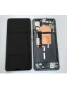 Pantalla lcd para Motorola Moto Edge 30 Fusion XT2243-1 5D68C21527 mas tactil negro mas marco negro Service Pack