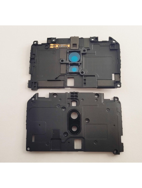 Carcasa sujecion mas cubierta camara negra para Xiaomi Redmi 8A MZB8298IN Red Rice 8A calidad premium