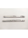 Set 2 embellecedor lateral plata para Doogee V30 calidad premium