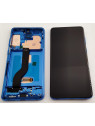 Pantalla oled para Samsung Galaxy S20 Plus S20+ G985 G986 5G mas tactil negro mas marco azul oscuro compatible