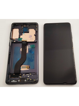 Pantalla oled para Samsung Galaxy S20 Plus S20+ G985 G986 5G mas tactil negro mas marco negro compatible