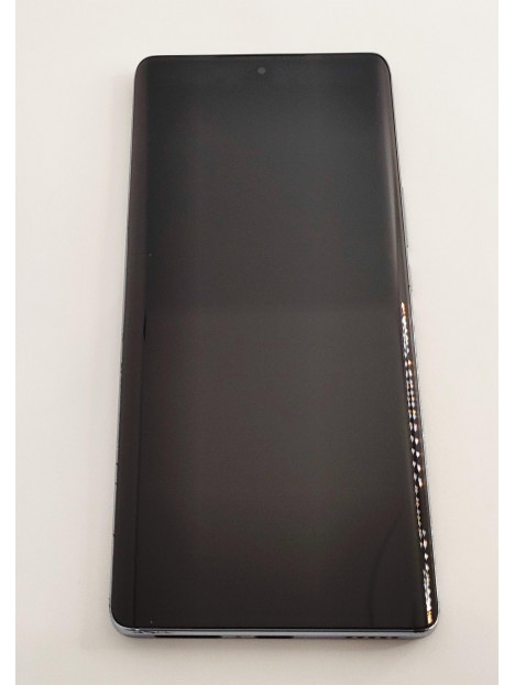 Pantalla lcd para Huawei Honor Magic 5 Lite 5G mas tactil negro mas marco plata calidad premium