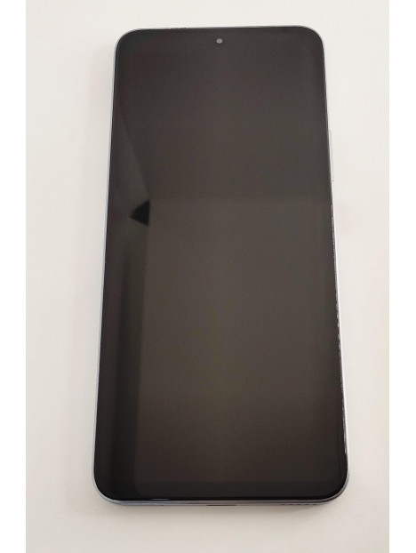 Pantalla lcd para Huawei Honor X8A mas tactil negro mas marco plata compatible