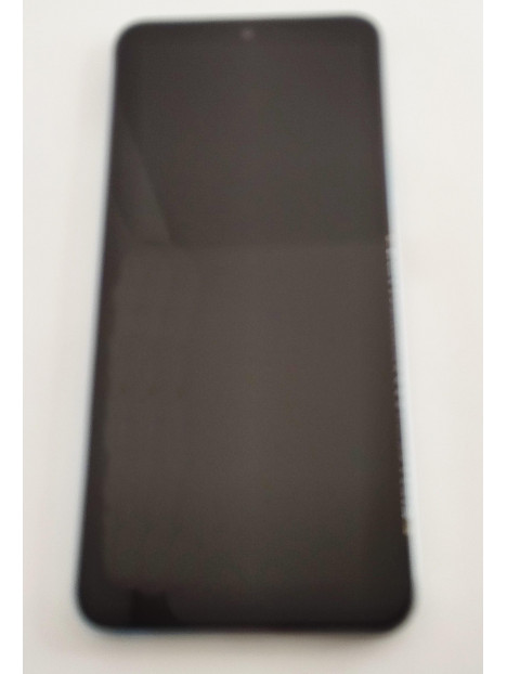 Pantalla lcd para Huawei Honor X8A mas tactil negro mas marco plata calidad premium