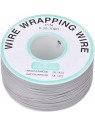 Hilo alambre wrapping gris DM-30-1000 AWG30 bobina 250m 0.20mm
