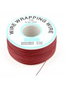 Hilo alambre wrapping rojo DM-30-1000 AWG30 bobina 250m 0.20mm