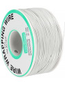 Hilo alambre wrapping blanco DM-30-1000 AWG30 bobina 250m 0.20mm