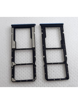 Soporte o bandeja dual sim azul para Xiaomi Redmi Note 12 4G calidad premium