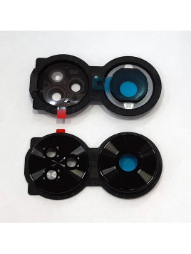 Set 2 cubierta camara negra para Oppo Reno 8T 4G calidad premium