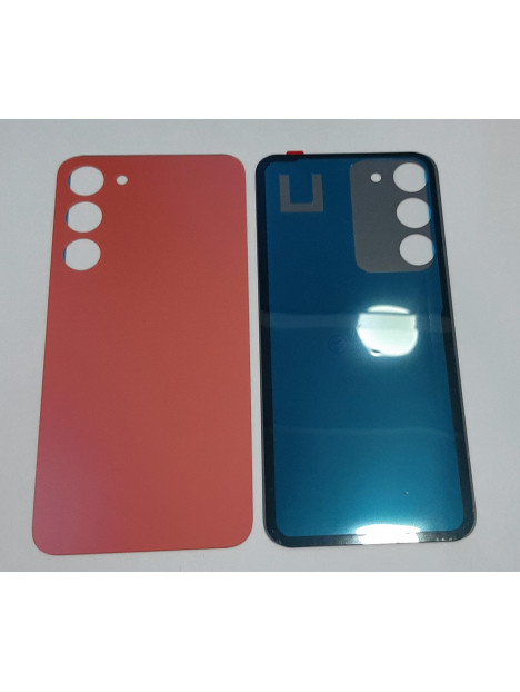 Tapa trasera o tapa bateria rojo para Samsung Galaxy S23 Plus SM-S916