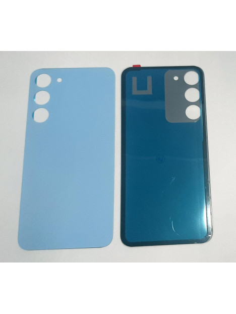 Tapa trasera o tapa bateria azul para Samsung Galaxy S23 Plus SM-S916