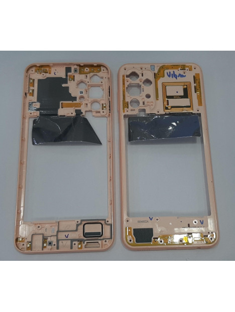 Carcasa trasera o marco naranja para Samsung Galaxy A23 5G SM-A236 calidad premium