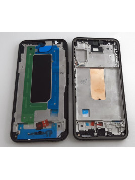 Carcasa central o marco negro para Samsung Galaxy A54 5G A546B calidad premium