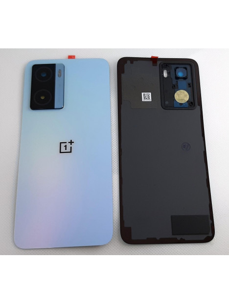 Tapa trasera o tapa bateria azul para Oneplus Nord N20 SE mas cubierta camara