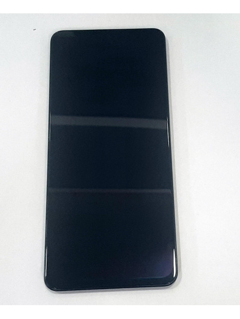 Pantalla LCD mas tactil negro para ZTE Axon 30 5G A2322 mas marco negro calidad premium