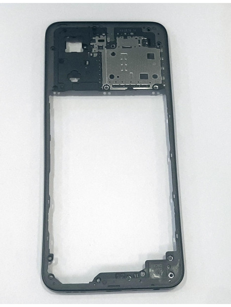 Carcasa trasera o marco negro para Oppo A57S CPH2385 calidad premium