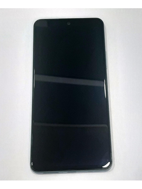 Pantalla Oled mas tactil negro para Xiaomi Poco F4 mas marco azul calidad hehui