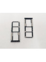 Soporte o bandeja sim negra para Xiaomi Redmi 12C dual sim calidad premium