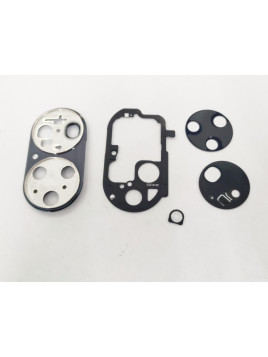 Cubierta camara negra para Huawei P50 Pro mas cristal camara calidad premium