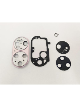 Cubierta camara rosa para Huawei P50 Pro mas cristal camara calidad premium