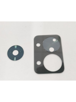 Set 2 cristal camara para OnePlus Nord 2T 5G CPH2399 mas cubierta camara negro calidad premium