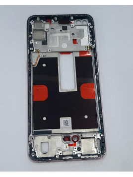 Carcasa central o marco rosa para Oppo Reno 4 calidad premium