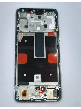 Pantalla lcd para Oppo Reno 4 mas tactil negro mas marco rosa calidad premium