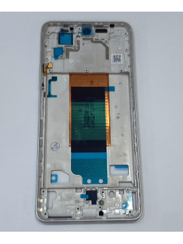 Carcasa central o marco plata para Xiaomi Poco F4 calidad premium