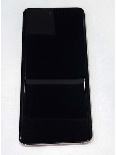 Pantalla lcd para Xiaomi 13 Lite 5G mas tactil negro mas marco rosa calidad premium