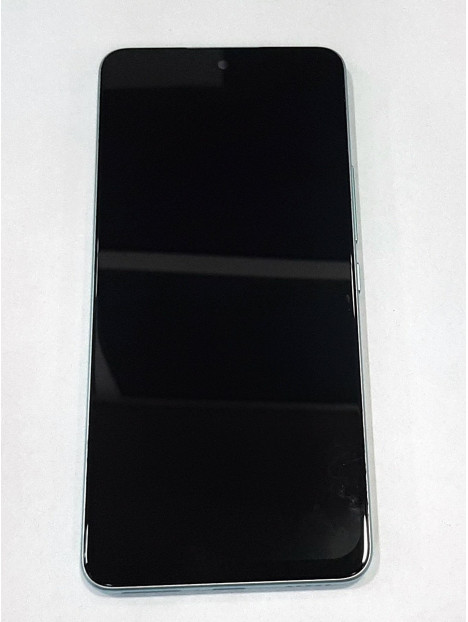 Pantalla lcd para Xiaomi Mi 12 Lite mas tactil negro mas marco azul compatible