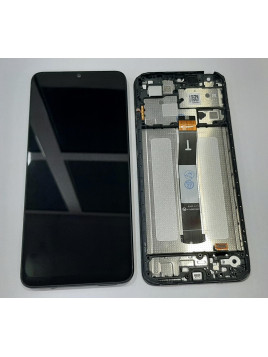 Pantalla lcd para Xiaomi Redmi 12C mas tactil negro mas marco negro compatible