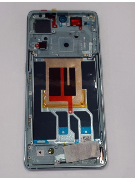 Pantalla lcd para Oppo Reno 9 Pro plus 5G PGW110 mas tactil negro mas marco azul calidad premium