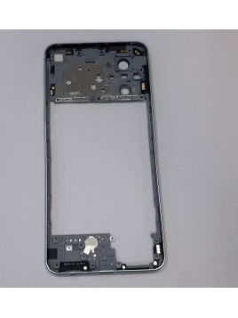 Carcasa trasera o marco azul para Oppo A96 5G PFUM10 calidad premium