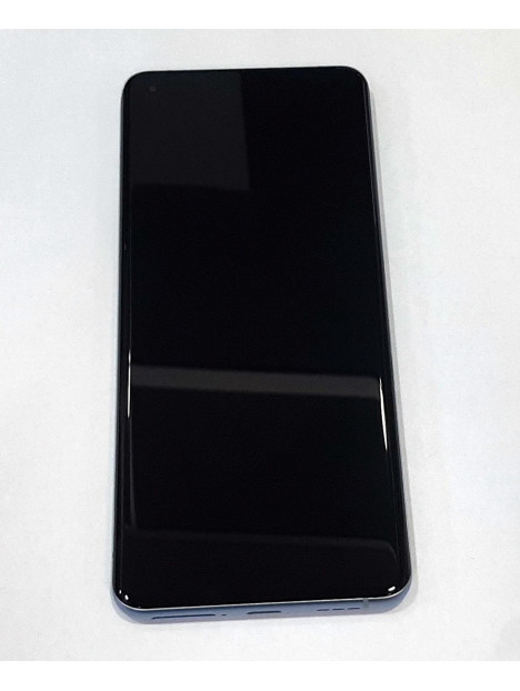 Pantalla lcd para Oppo Find X5 Pro CPH2305 mas tactil negro mas marco azul calidad premium