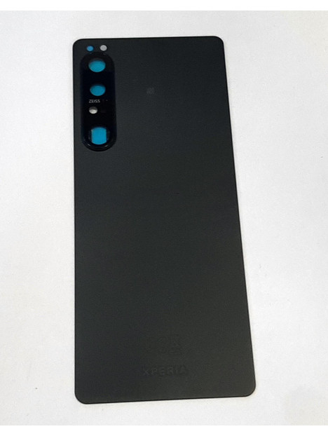 Tapa trasera o tapa bateria negra Sony Xperia 1 IV mas cubierta camara