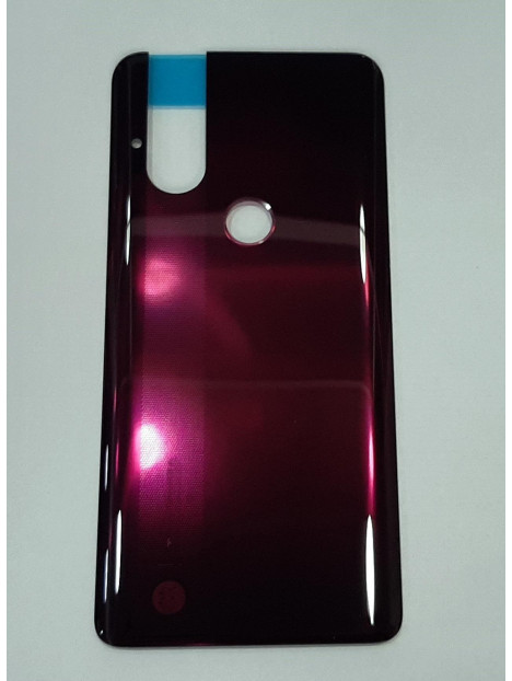 Tapa trasera o tapa bateria purpura para Motorola Moto One Hyper
